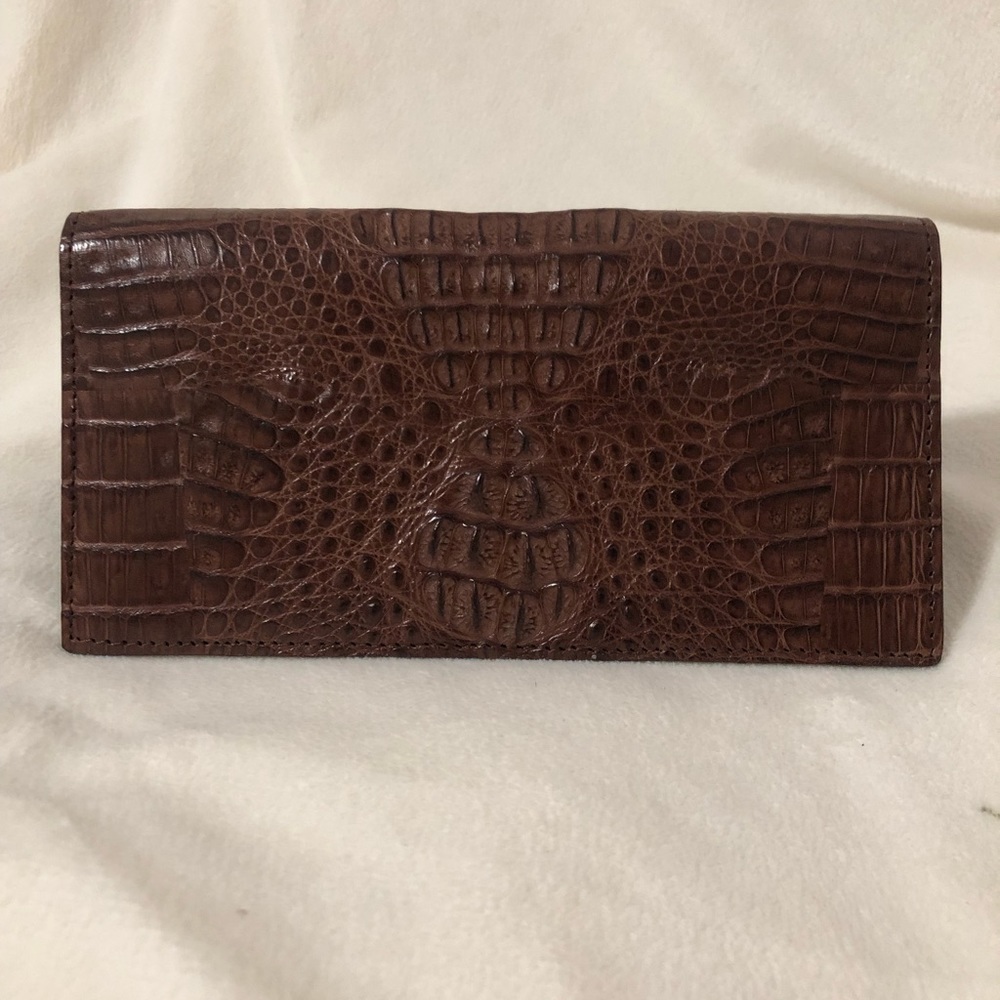 COPY - Genuine Crocodile Clutch Wallet              NWT